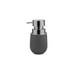 Porta Sabonete Líquido 400Ml New Belly Cromo Chumbo Ou UN