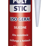 Silicone Polystic 250G Incolor Pulvitec UN
