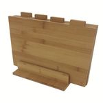 Conjunto 4 Tábuas em Bambu Ecokitchen com Suporte Mimo UN