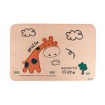 Tapete Giraffe em Linho e Borracha Hudson UN