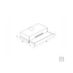 Depurador de Parede Retrátil Inox Slide 60Cm 220V Tramontina UN