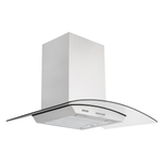 Coifa de Parede New Vetro Inox e Vidro 80Cm 220V Tramontina UN