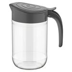 Jarra Flore 600Ml com Tampa Cinza Dynasty UN