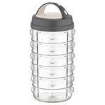 Porta Mantimento Redondo Royal 2L Tampa Plástica Dynasty UN