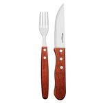 Conjunto de Talheres Hanzzo 12 Peças para Churrasco Dynasty UN