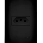 Conjunto Tomada 10A Preto Habitat Fame UN