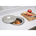 Lixeira de Embutir 8L Clean Round em Inox Tramontina UN