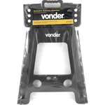 Banqueta Dobrável 450Mm Preta Vonder UN