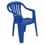 Poltrona Plástica Azul Mor UN