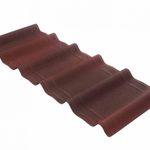 Telha Onduvilla 1,07X0,40M Vermelho Onduline UN