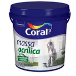 Massa Acrílica 25KG Balde Coral BD