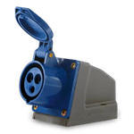 Tomada de Sobrepor Tss 3006 16A 2P+T Soprano UN