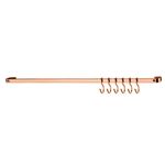 Barra de Piatina 45cm com 6 ganchos Rosé Gold Future UN