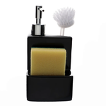Dispenser Clean Up Preto para Detergente e Espoja Dynasty UN