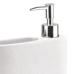 Dispenser Branco para Detergente e Esponja em Cerâmica Dynasty UN