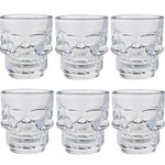 Conjunto 6 Copos 50Ml para Shot Caveira L'hermitage UN