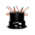 Conjunto para Fondue 16cm Preto Inox Mimo UN