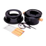 Conjunto para Fondue 16cm Preto Inox Mimo UN