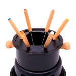 Conjunto para Fondue 16cm Preto Inox Mimo UN