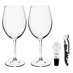 Kit 4 Peças para Vinho Authentic Collection Bohemia UN