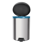 Lixeira 12 Litros em Inox com Pedal New Tramontina UN