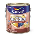 Resina Impermeabilizante Proteção Sol e Chuva Incolor 3,6L Coral GL