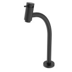 Torneira para Lavatório de Mesa Bica Alta Preta Basic Celite UN