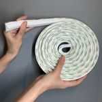 Rodameio Boiserie de EVA Autocolante 23MM com 2,5M RM61 Meu Rodapé UN