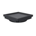 Ralo Oculto Quadrado 10x10cm Cinza Astra UN