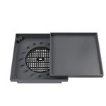 Ralo Oculto Quadrado 10x10cm Cinza Astra UN