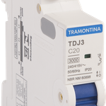 Disjuntor Tdj3 1P 20A Curva C Tramontina UN