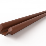 Veda Porta Rolinho Marrom 90Cm Comfot Door UN
