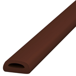 Veda Frestas Adesivo 4Mm Marrom 6M Comfot Door UN