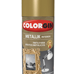Spray 350Ml Metallik Dourado Colorgin UN