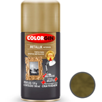Spray Metallik Interior Dourado 190Ml Colorgin UN