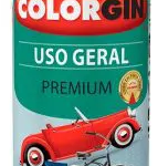 Spray Uso Geral Preto Fosco 400Ml Colorgin UN