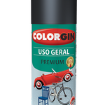 Spray Uso Geral 400Ml Preto Brilhante Colorgin UN