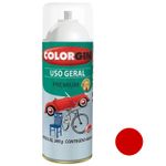 Spray 400ML Uso Geral Vermelho Brilhante Colorgin UN