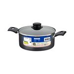 Caçarola Turim em Alumínio Antiaderente 20cm 2,8L Chumbo Tramontina UN