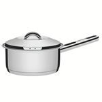 Panela Solar 16cm Inox Fundo Triplo com Tampa e Cabo Tramontina UN