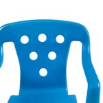 Poltroninha Plástica Kids Azul Mor UN
