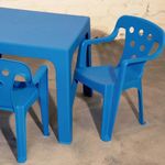 Poltroninha Plástica Kids Azul Mor UN