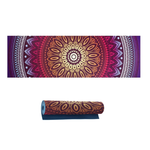 Tapete para Yoga Mandalas 60cm x 1,6m Kapazi UN