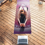 Tapete para Yoga Mandalas 60cm x 1,6m Kapazi UN