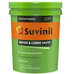 Tinta Rende e Cobre Muito 20L Branco Balde Suvinil BD
