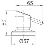 Acabamento Swan para Registro de Gaveta e Pressão de 3/4