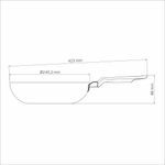 Frigideira Funda Loreto Antiaderente 24cm 2,2L Grafite Tramontina UN