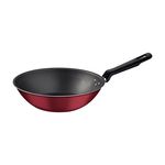 Panela Wok Loreto em Alumínio Antiaderente 24cm Vermelho Tramontina UN
