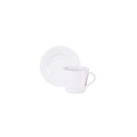 Conjunto Xícara e Pires Ingrid 2 Peças em Porcelana Decorada 185ml Tramontina UN