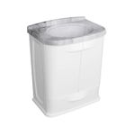 Gabinete Plástico Gab Fit Suspenso Marmorizado Branco Astra UN